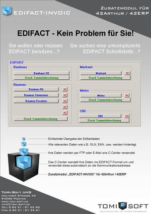 EDIFACT-EXPORT aus 42ERP/42Arthur